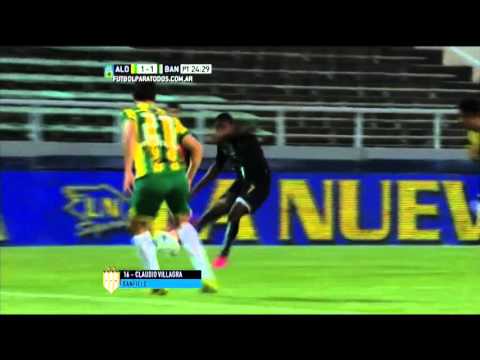Gol de Villagra. Aldosivi 1 - Banfield 1. Final Liguilla Pre Sudamericana 2015. FPT