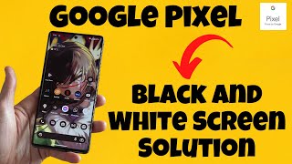 Google Pixel Phone Black And White Screen Solution