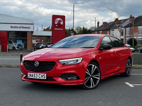 2018 Vauxhall Insignia Diesel Grand Sport Elite Exclusive Black 2.0l
