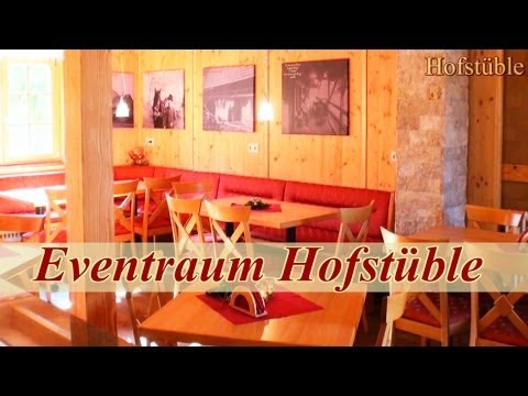 Festraum, Eventraum u. Gruppenraum Hofstüble  mit Ferienwohnungen in der Ortenau