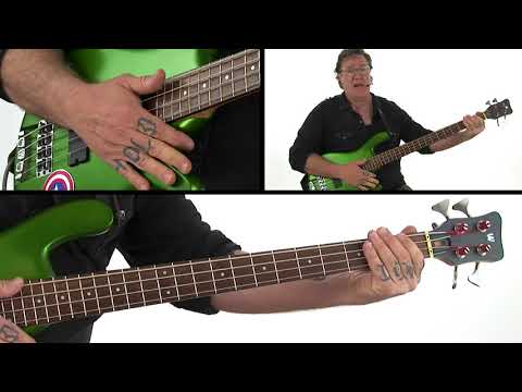 🎸 Slap Bass Guitar Lesson - Miss Stu: Groove 4 - Stu Hamm