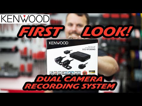 First Look, Kenwood STZ-RF200WD Dual Camera Recording System for Harley Davidson Motorcycles