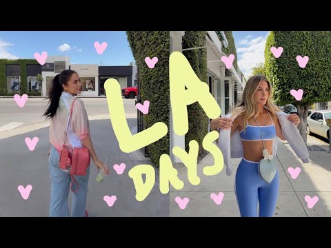 A FEW DAYS IN LA!!! | vlog | Sophia and Cinzia