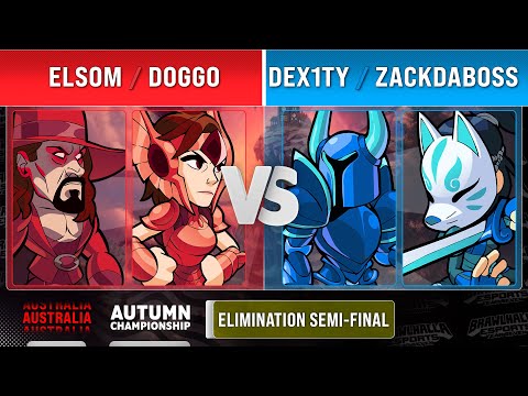 Elsom & Doggo vs. Dex1ty & Zackdaboss - Elimination Semi-Final - AUS - Autumn Championship 2022