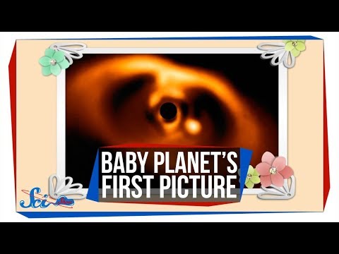 We Just Took the First Image of a Baby Planet!