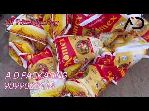 Automatic Cooking Oil Pouch Packing Machine