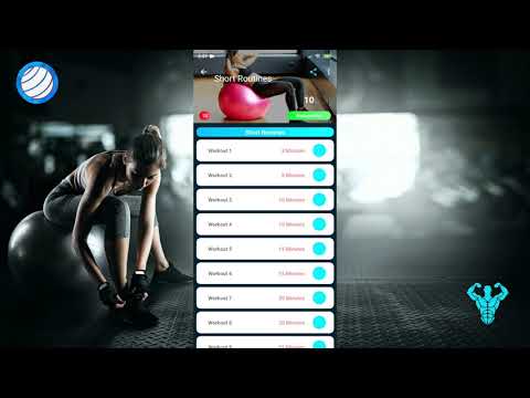 Swiss ball Workout Stability By Gym Fitness Video