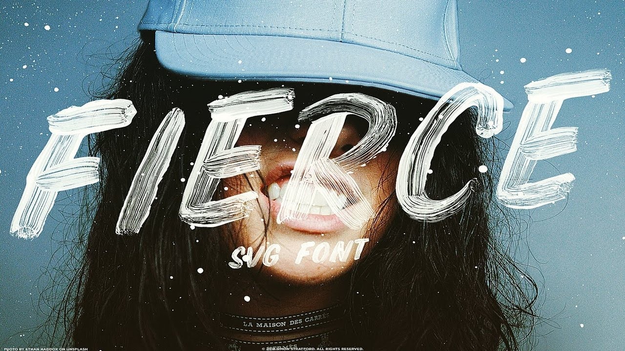Display font Fierce Font Free Download