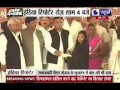Akhilesh Yadav launches pension scheme for poor.