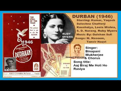 होरी — आज बिरज में होरी रे रसिया (1917) — वीडियो थंबनेल