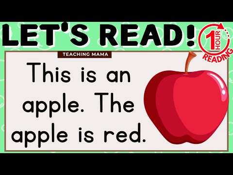 LET'S READ! | NEW READING COMPILATION | PRACTICE READING ENGLISH | 1 HOUR READING | TEACHING MAMA