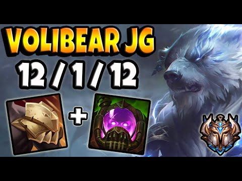 VOLIBEAR Jungle vs NIDALEE [ Gen G Clid ] Patch 11.6 Ranked Korea ✅