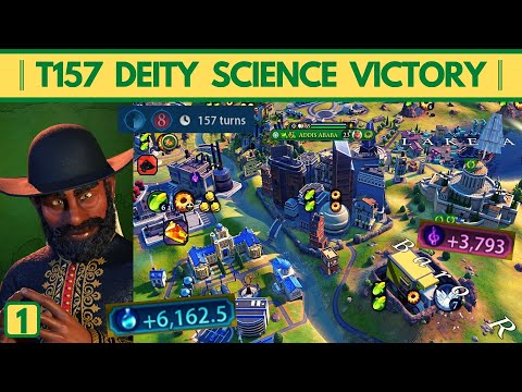 Ethiopia Deity Science Victory (Turn 157 Win) - Ep 1/3