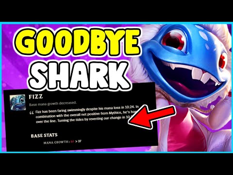 RIOT LEGIT DESTROYED FIZZ! THESE NERFS WILL 100% MAKE HIM UNPLAYABLE - League Of Legends