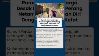 Netanyahu dalam Tekanan, Keluarga Sandera Gelar Aksi di Depan Kediaman PM Israel