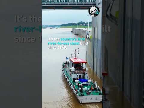 China’s Pinglu Canal opens