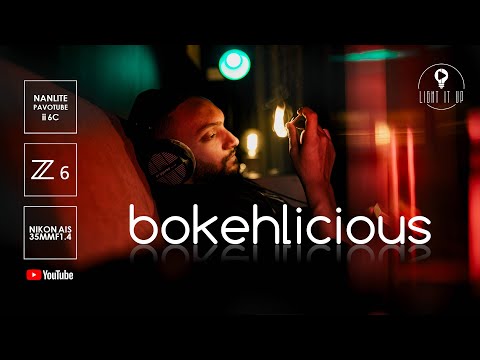 BOKEHLICIOUS - Nikon AIS 35mm F1.4 Vintage Lens + Nikon Z6 | Nanlite Pavotube ii 6c