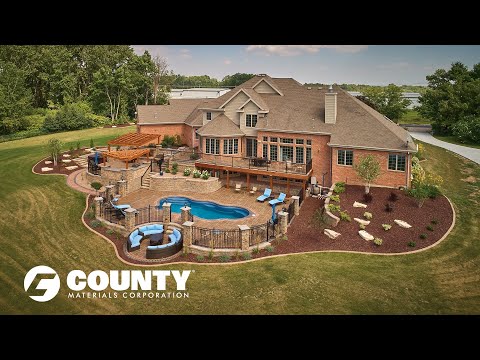 Advantages of County Materials Landscape Products - Irish Road Project Feature