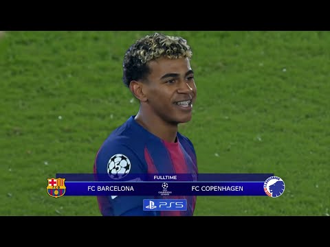 FULL HIGHLIGHT (4-1) BARCELONA VS FC COPENHAGEN !!! UEFA CHAMPIONS LEAGUE 2025/26 LAMINE YAMAL GOAL