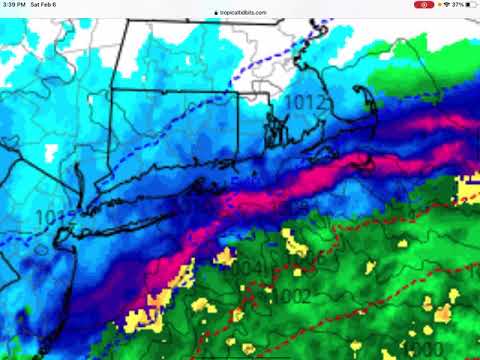 Quick update on winter storm Quade