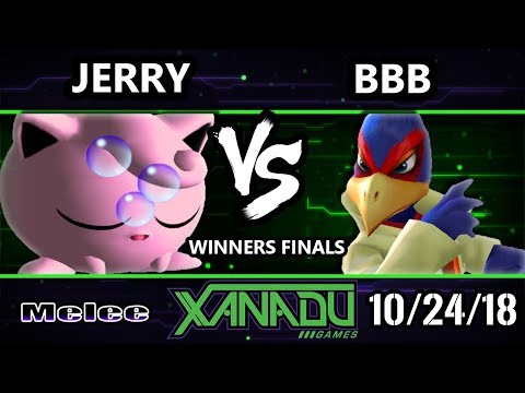 S@X 273 SSBM - EBM | Jerry (Jigglypuff) Vs. BBB (Fox) - Smash Melee Winners Finals