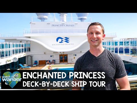 Enchanted Princess Deck-by-Deck Full Ship Tour