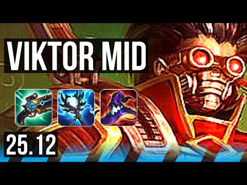 VIKTOR vs LUX (MID) | 13/5/16 | EUW Master | 25.12