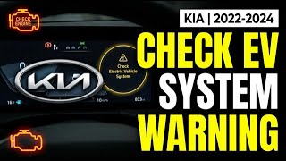 Kia "Check Electric Vehicle System" Light? P1A9096 ICCU Failure