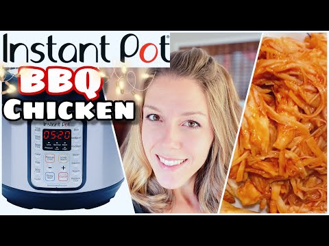 Instant Pot BBQ Chicken Recipe | SIMPLE Instant Pot Recipes for Beginners