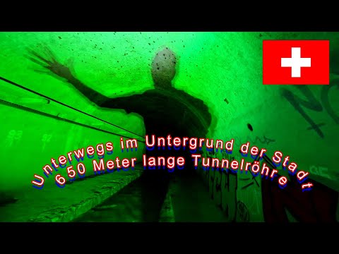 Winterthur in der Schweiz - Eulachtunnel... unterwegs im Untergrund der Stadt