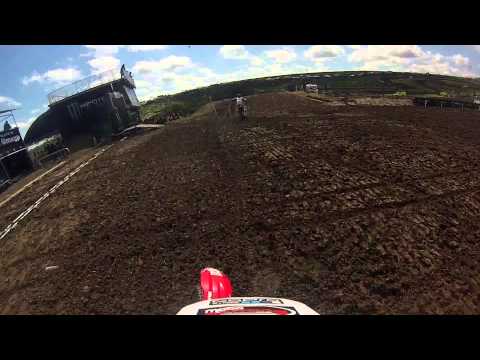 Matterley Basin MXGP track on Honda CRF150R (EMX150 race)