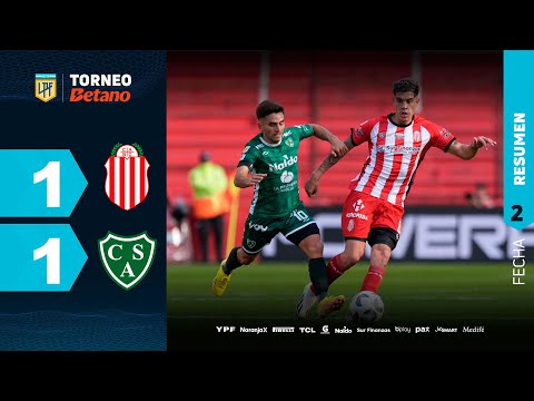 BARRACAS CENTRAL 1 - 1 SARMIENTO  | Resumen del partido | #TorneoBetano 2024