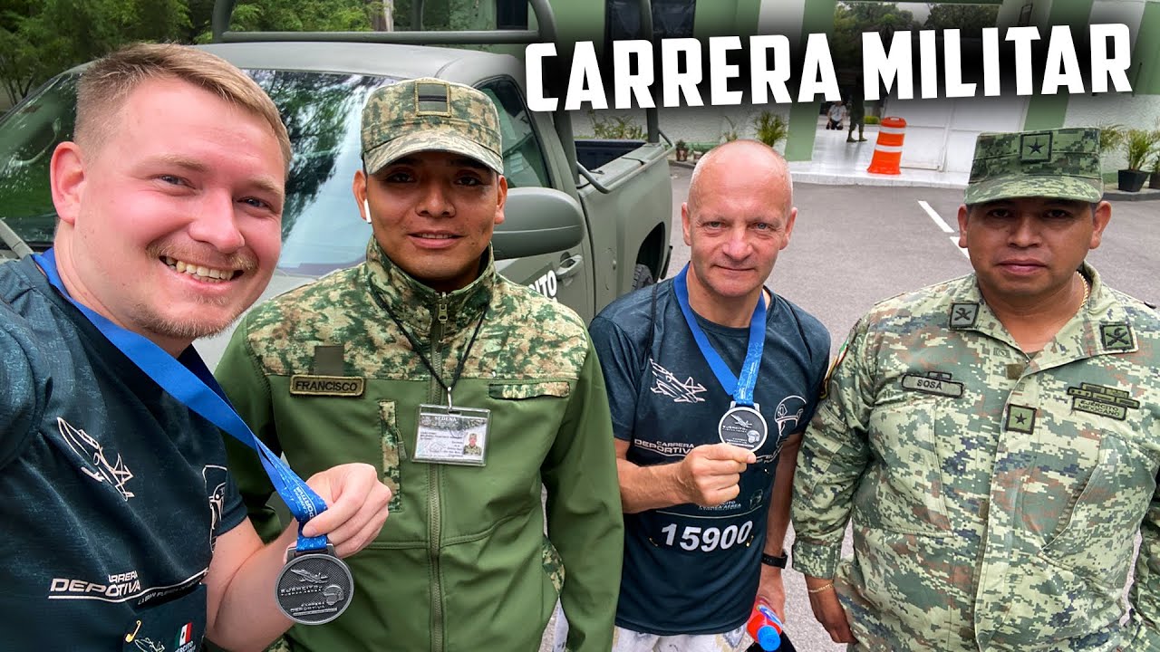 🥇 PAPÁ MILITAR RUSO PARTICIPA EN CARRERA MILITAR en MÉXICO de SEDENA 🇲🇽
