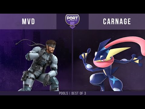 Port Priority 5 - TG | MVD (Snake) vs. Carnage (Greninja) - Pools