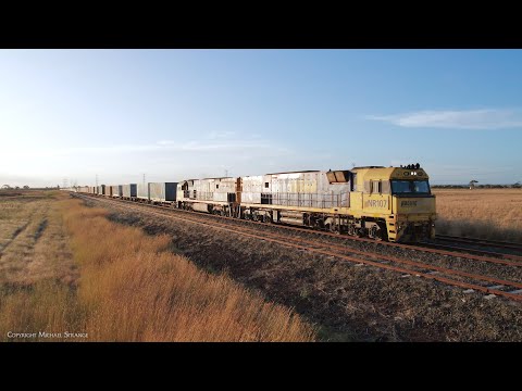 2PM5 Pacific National Container Freight Train (26/1/2023) - PoathTV Australian Railways