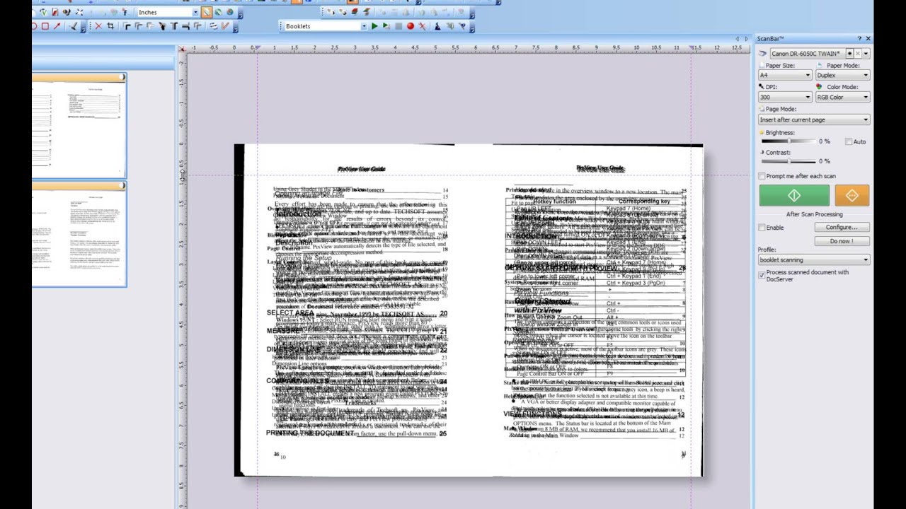 26 Cleaning up margins on scanned documents