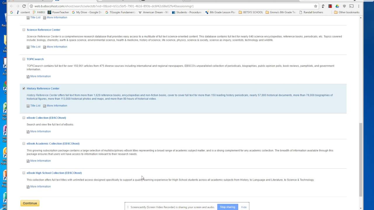 Finding Peer Reviewed journal articles in Ebscohost