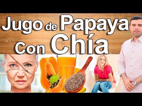Los Grandes Beneficios Para La Salud Del Jugo De Papaya Con Chía