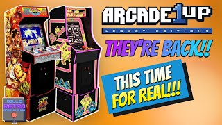 Arcade1up Capcom Yoga Flame and Ms. Pacman Legacy are now available for Preorder