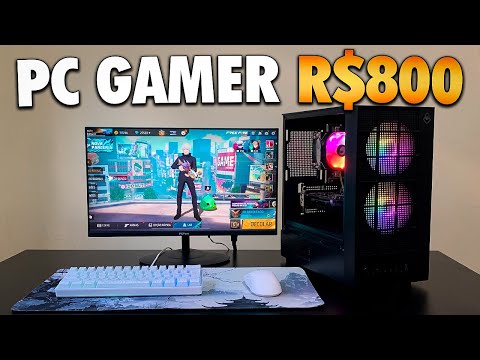 BUILDING MY NEW CHEAP GAMING PC FOR R$800 READY FOR GAMES THAT CAN RUN UNTIL THE RELEASE DATE OF ...