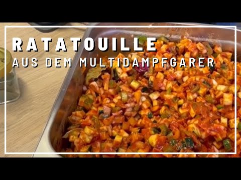 Ratatouille from the multi-steam oven - quick & easy | What should I cook today? #gerycooks