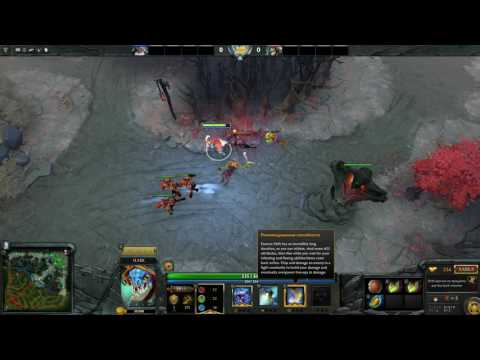 1vs1 Solo Mid. Sniper vs Slark