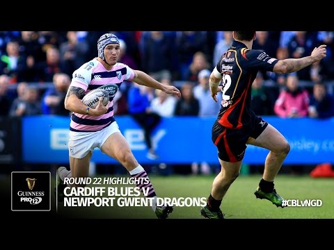 Round 22 Highlights: Cardiff Blues v Newport Gwent Dragons | 2016/17 season