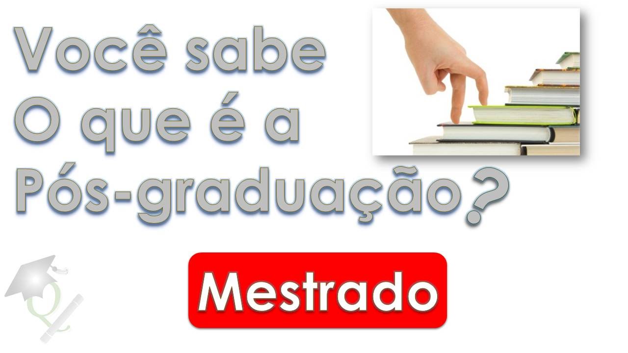 TalkQuímica #13 - Estou formado, e agora? Mestrado (Pós-graduação Stricto Sensu)