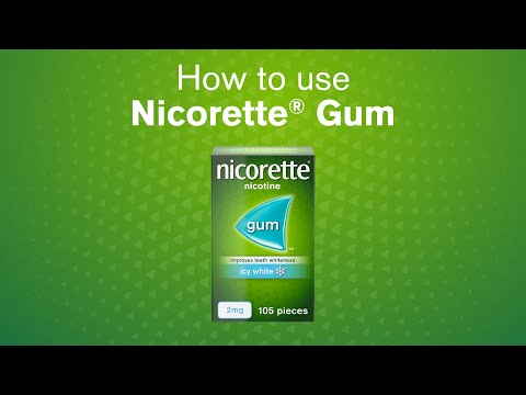 Nicorette 2mg Original Flavor Gum 105 Ct