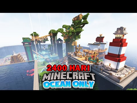 PaYuDan - 2400 Days in Minecraft but Ocean Only❗️GIANT DOCK❗️