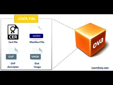 What is the difference between OVF (Open Virtualization Format) and OVA (Open Virtual Appliance)?
