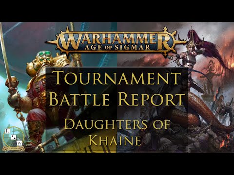 Age of Sigmar Tournament Battle Report Daughters of Khaine