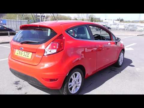 Ford Fiesta (00C) 3 Door SVP Zetec 1.25 82PS (Petrol) 5 Speed 2016 U110730