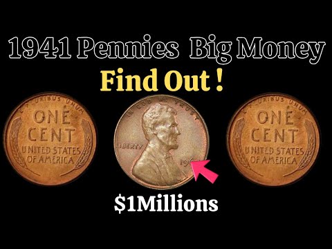 Hunt For The Most Valuable 1941 Wheat Pennies In The Usa - Worth Millions!